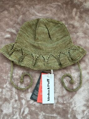 Misha and Puff Starling Sunhat in Moss 12-24m